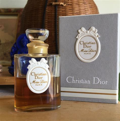 what was the first dior perfume|when was miss Dior released.